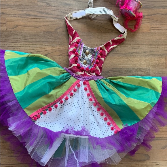 Handmade, Ringmaster Tulle Dress. Size 1-4 - Picture 1 of 8